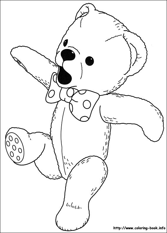 Andy Pandy coloring picture